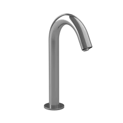 TOTO Helix M ECOPOWER 0.35 GPM Electronic Touchless Sensor Bathroom Faucet with Mixing Valve, Polished Chrome, Brass, TEL123-D20EM#CP