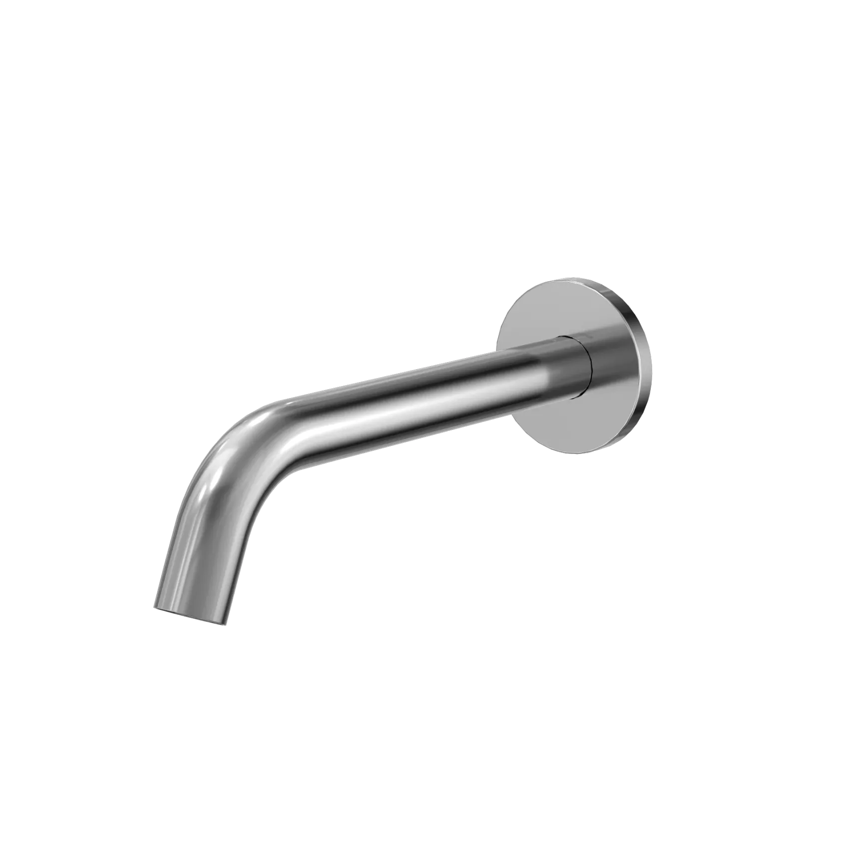 TOTO Helix Wall-Mount AC Powered 0.5 GPM Touchless Bathroom Faucet with Mixing Valve, 20 Second Continuous Flow, Polished Chrome, Brass, T26L53AM#CP
