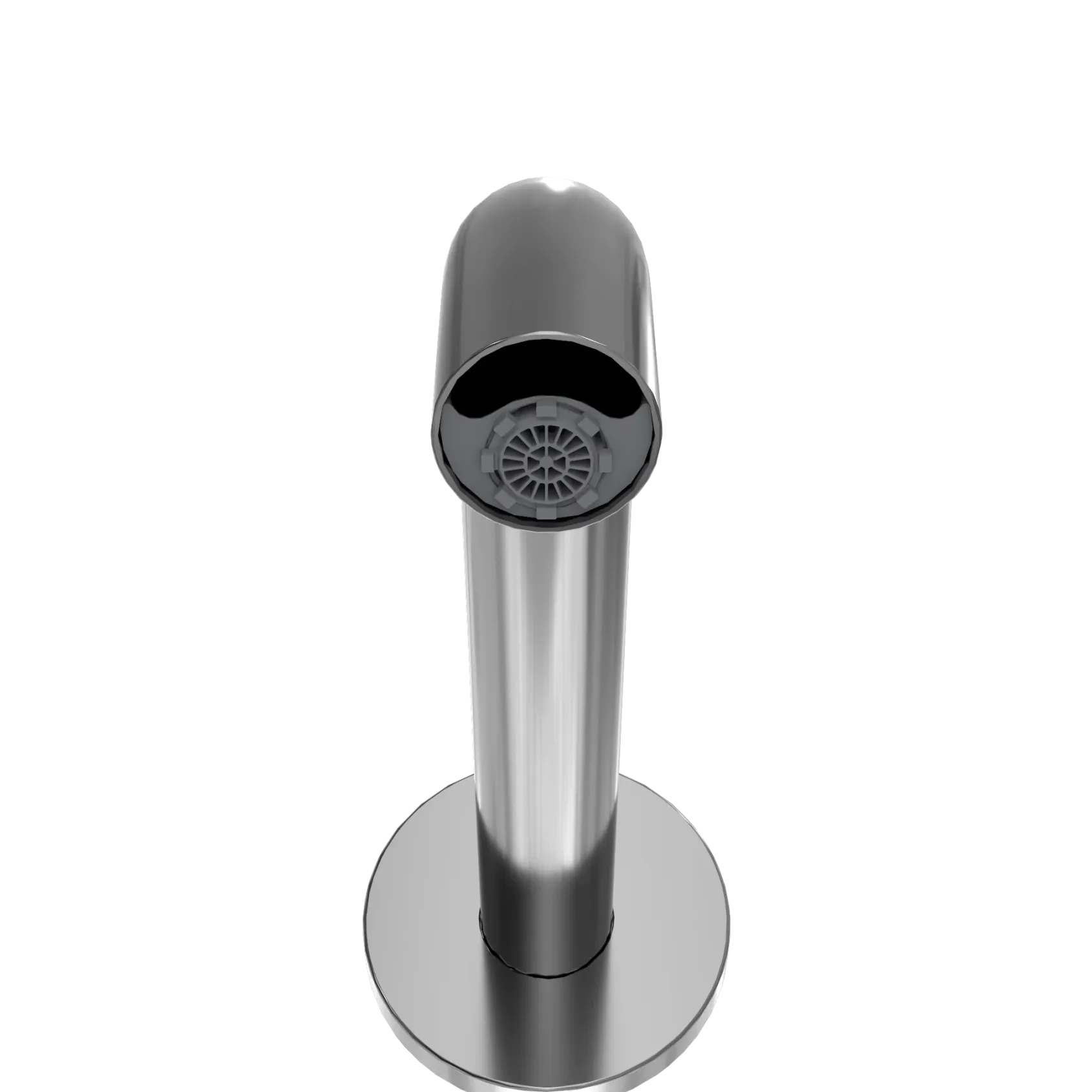 TOTO Helix Wall-Mount AC Powered 0.5 GPM Touchless Bathroom Faucet with Thermostatic Mixing Valve, 10 Second On-Demand Flow, Polished Chrome, Brass, T26L51AT#CP