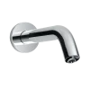TOTO Helix Wall-Mount ECOPOWER 0.35 GPM Electronic Touchless Sensor Bathroom Faucet with Thermostatic Mixing Valve, Polished Chrome, Brass, TEL133-D20ET#CP