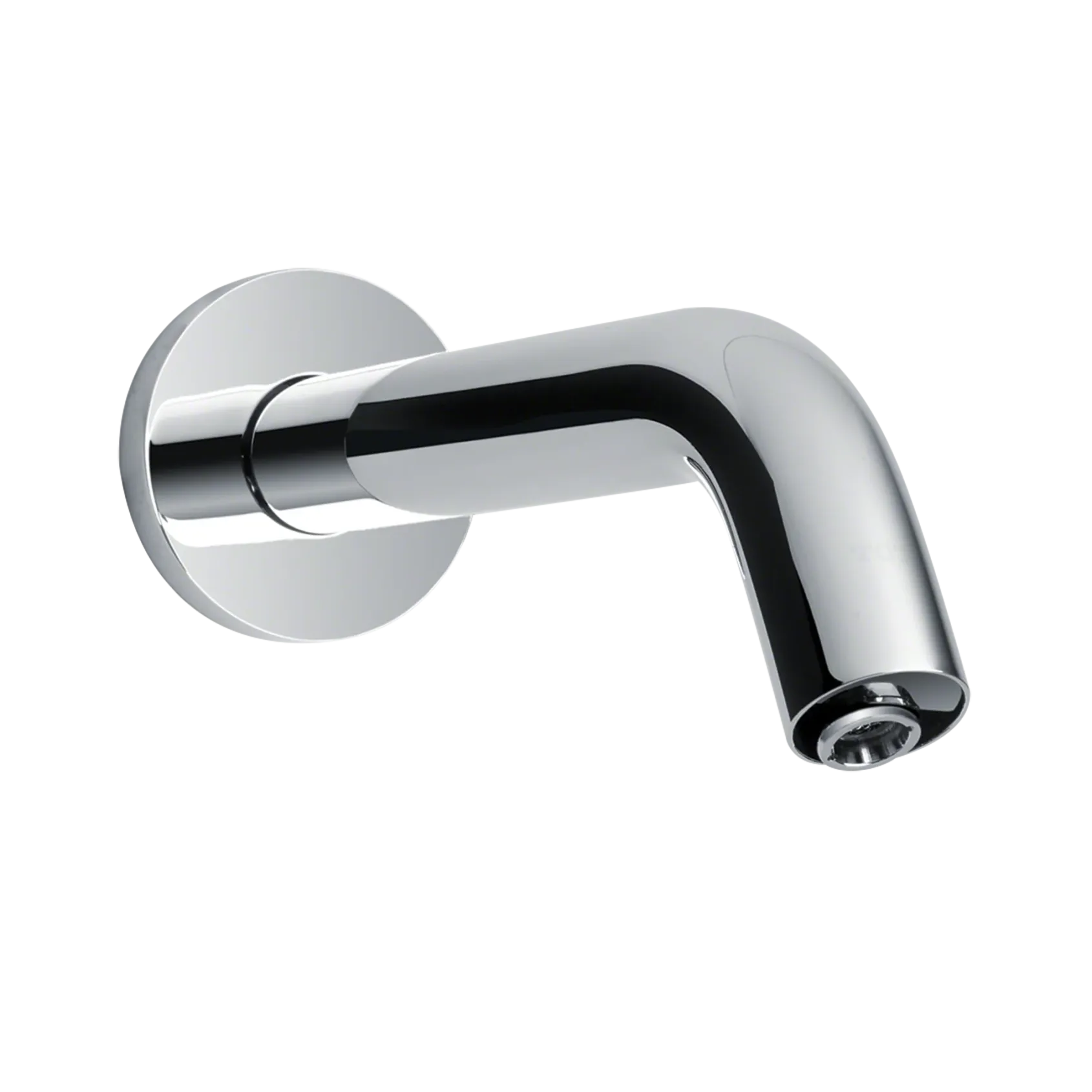 TOTO Helix Wall-Mount ECOPOWER 0.35 GPM Electronic Touchless Sensor Bathroom Faucet with Thermostatic Mixing Valve, Polished Chrome, Brass, TEL133-D20ET#CP
