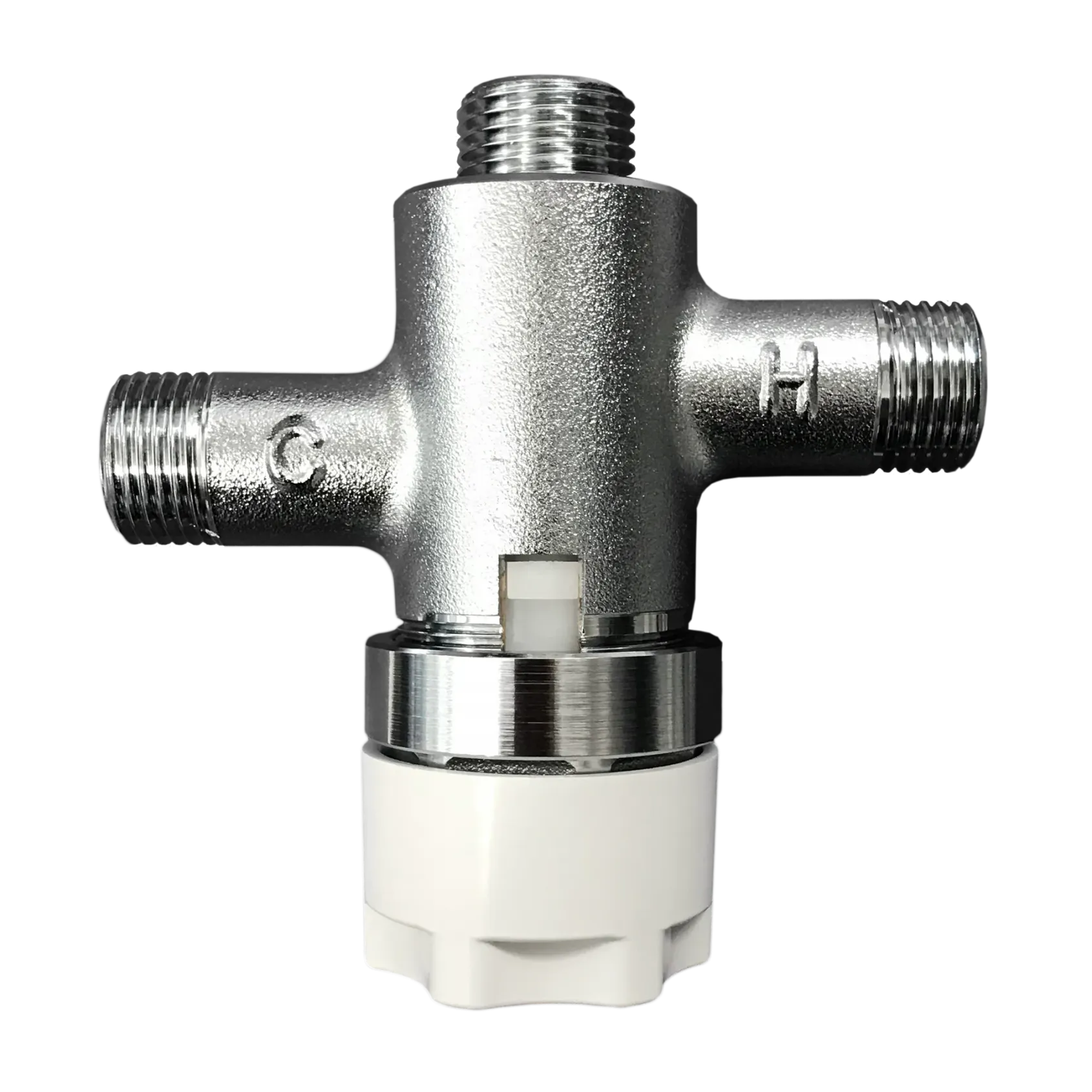 TOTO Helix Wall-Mount ECOPOWER 0.35 GPM Electronic Touchless Sensor Bathroom Faucet with Thermostatic Mixing Valve, Polished Chrome, Brass, TEL133-D20ET#CP
