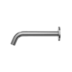 TOTO Helix Wall-Mount ECOPOWER or AC 0.5 GPM Touchless Bathroom Faucet Spout, 10 Second On-Demand Flow, Polished Chrome, Brass, TLE26010U1#CP