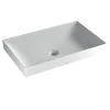 TOTO Kiwami Rectangular 23" Vessel Bathroom Sink with CEFIONTECT, CLEAN MATTE, Ceramic, LT476MT#CMW