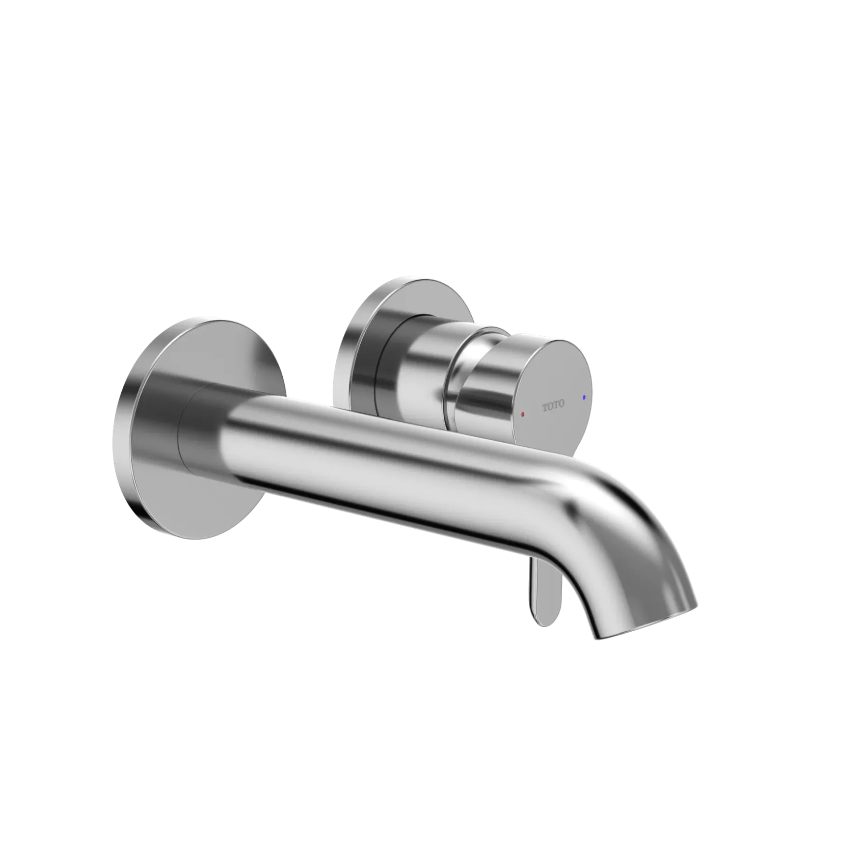 TOTO LB Series 1.2 GPM Wall-Mount Single-Handle Bathroom Sink Faucet, Polished Chrome, Brass, TLS01309U#CP
