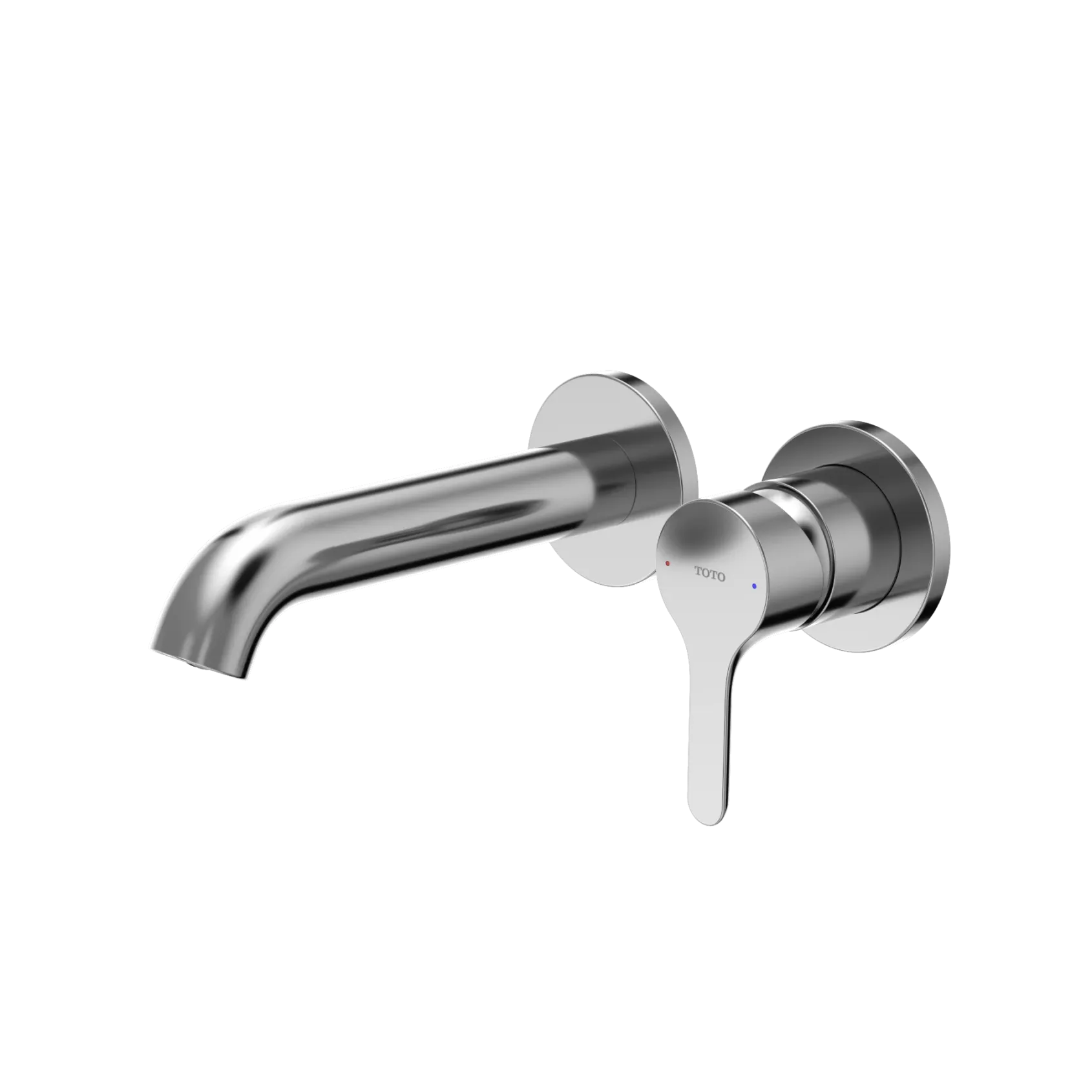 TOTO LB Series 1.2 GPM Wall-Mount Single-Handle Bathroom Sink Faucet, Polished Chrome, Brass, TLS01309U#CP