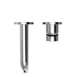 TOTO LB Series 1.2 GPM Wall-Mount Single-Handle Bathroom Sink Faucet, Polished Chrome, Brass, TLS01309U#CP