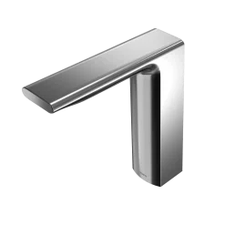 TOTO Libella Semi-Vessel ECOPOWER 0.5 GPM Touchless Bathroom Faucet with Mixing Valve, 10 Second On-Demand Flow, Polished Chrome, Brass, T23M51EM#CP