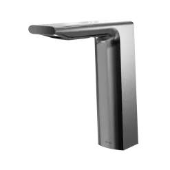 TOTO Libella Semi-Vessel ECOPOWER 0.5 GPM Touchless Bathroom Faucet with Mixing Valve, 20 Second Continuous Flow, Polished Chrome, Brass, T23M53EM#CP