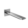 TOTO Libella Wall-Mount AC Powered 0.5 GPM Touchless Bathroom Faucet, 20 Second Continuous Flow, Polished Chrome, Brass, T23L53A#CP