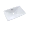 TOTO Lloyd Rectangular Undermount Bathroom Sink, Cotton White, Vitreous China, LT931#01