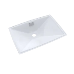TOTO Lloyd Rectangular Undermount Bathroom Sink, Cotton White, Vitreous China, LT931#01