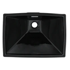 TOTO Lloyd Rectangular Undermount Bathroom Sink, Ebony, Vitreous China, LT931#51
