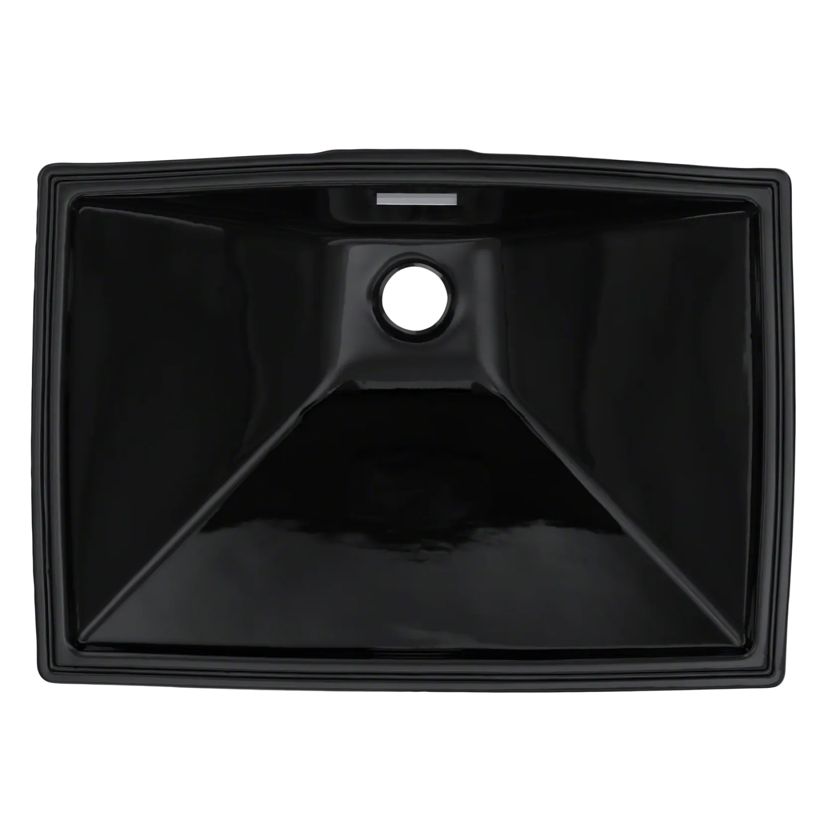 TOTO Lloyd Rectangular Undermount Bathroom Sink, Ebony, Vitreous China, LT931#51