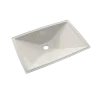 TOTO Lloyd Rectangular Undermount Bathroom Sink, Colonial White, Vitreous China, LT931#11