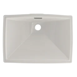 TOTO Lloyd Rectangular Undermount Bathroom Sink, Colonial White, Vitreous China, LT931#11