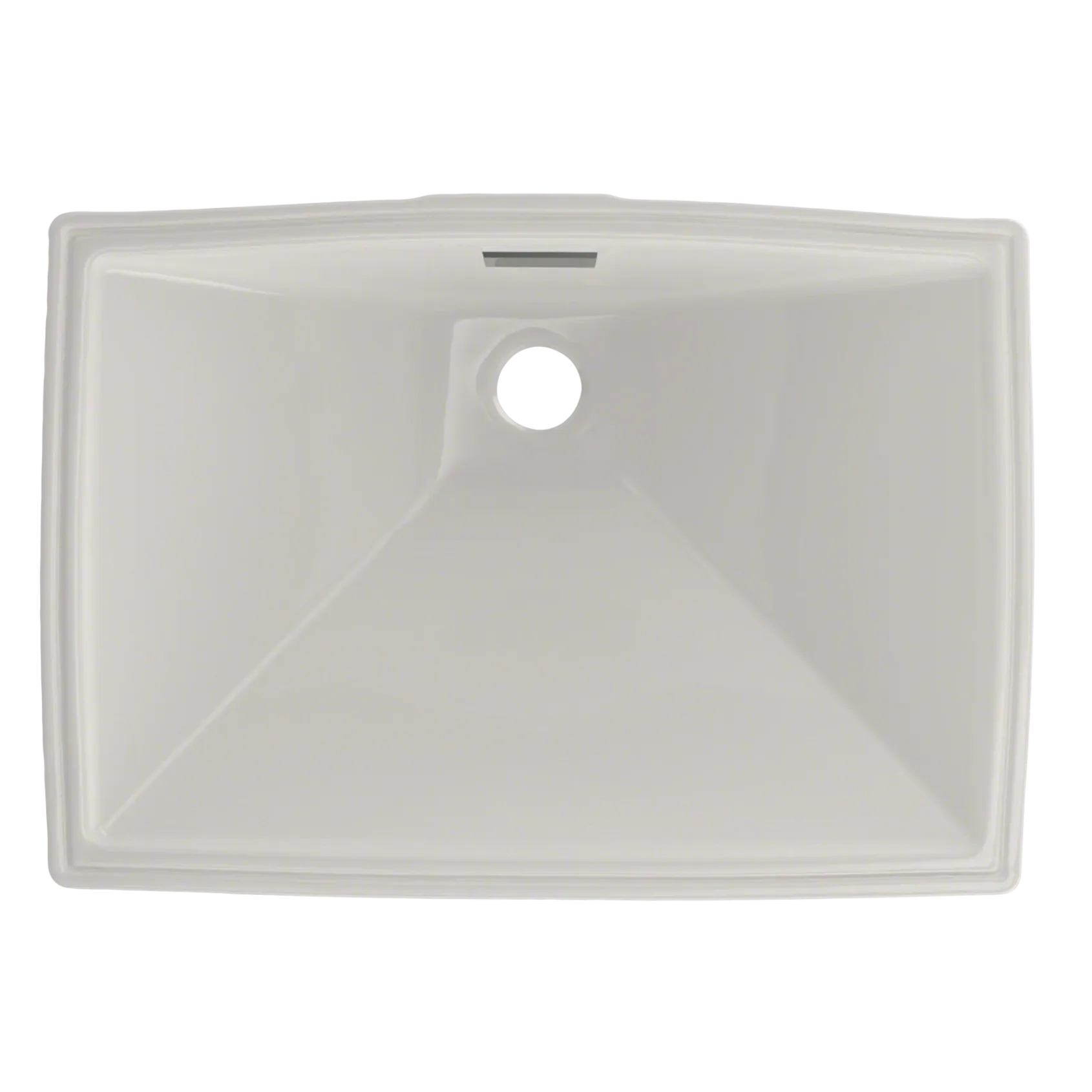 TOTO Lloyd Rectangular Undermount Bathroom Sink, Colonial White, Vitreous China, LT931#11