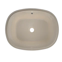 TOTO Maris 20-5/16" x 15-9/16" Oval Undermount Bathroom Sink with CEFIONTECT, Bone, Vitreous China, LT481G#03