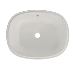 TOTO Maris 20-5/16" x 15-9/16" Oval Undermount Bathroom Sink with CEFIONTECT, Colonial White, Vitreous China, LT481G#11