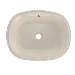 TOTO Maris 20-5/16" x 15-9/16" Oval Undermount Bathroom Sink with CEFIONTECT, Sedona Beige, Vitreous China, LT481G#12