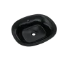 TOTO Maris 17-5/8" x 14-9/16" Oval Undermount Bathroom Sink, Ebony, Vitreous China, LT483#51