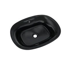TOTO Maris 20-5/16" x 15-9/16" Oval Undermount Bathroom Sink, Ebony, Vitreous China, LT481#51