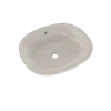 TOTO Maris 17-5/8" x 14-9/16" Oval Undermount Bathroom Sink with CEFIONTECT, Sedona Beige, Vitreous China, LT483G#12