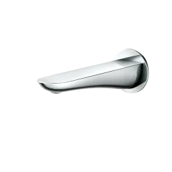 TOTO Modern R Wall Tub Spout, Polished Chrome, Brass, TBG01001U#CP