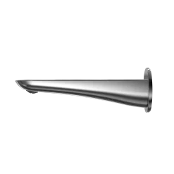 TOTO Modern R Wall Tub Spout, Polished Chrome, Brass, TBG01001U#CP
