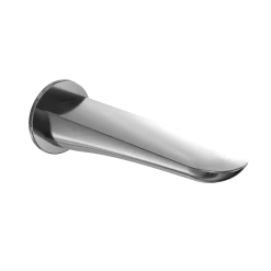 TOTO Modern R Wall Tub Spout, Polished Chrome, Brass, TBG01001U#CP
