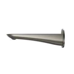 TOTO Modern R Wall Tub Spout, Brushed Nickel, Brass, TBG01001U#BN