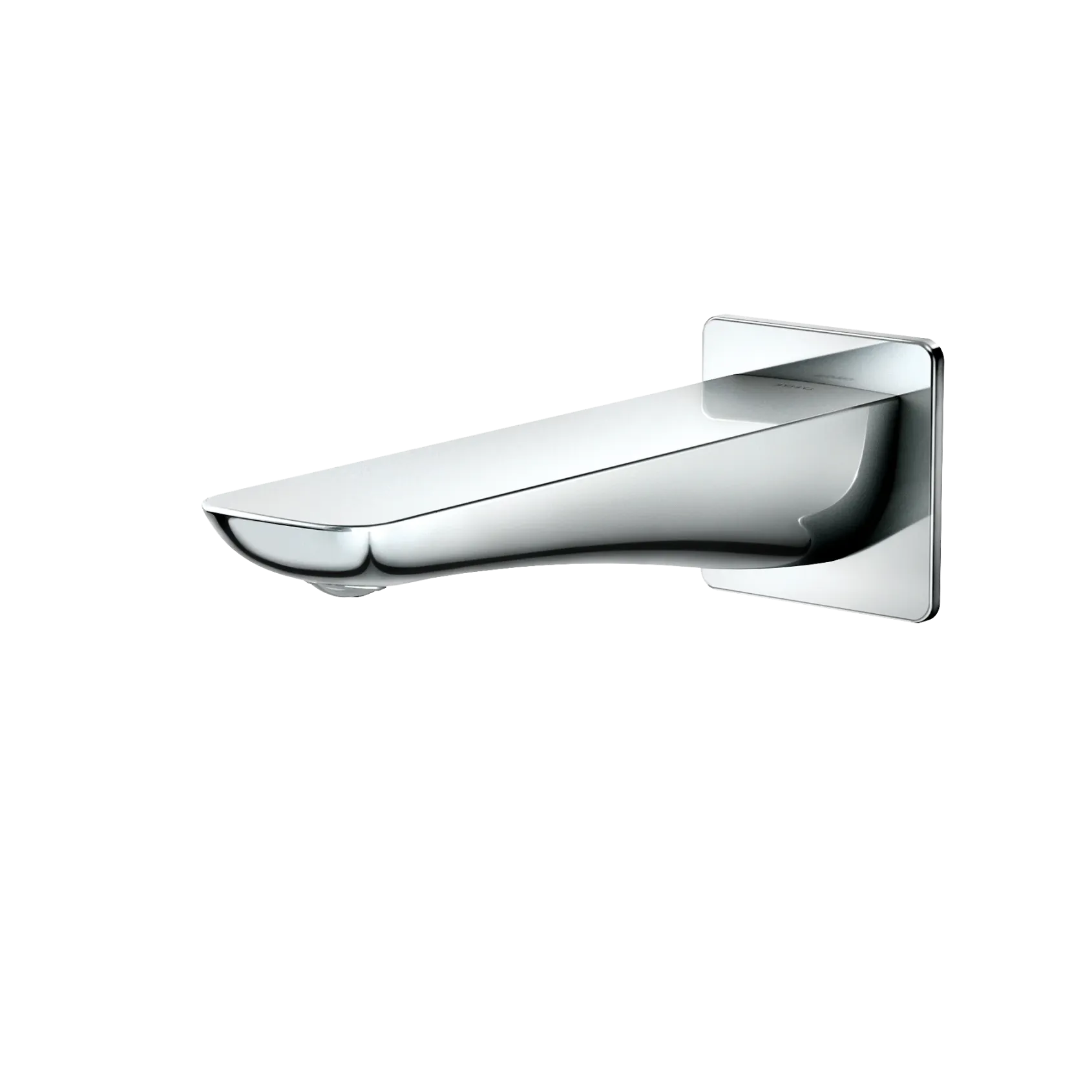 TOTO Modern S Wall Tub Spout, Polished Chrome, Brass, TBG02001U#CP