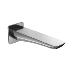 TOTO Modern S Wall Tub Spout, Polished Chrome, Brass, TBG02001U#CP