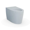 Toto NEOREST Dual Flush 1.0 or 0.8 GPF Elongated Toilet Bowl for AS, Cotton White, Vitreous China, CT8551CUMFG#01