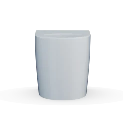 Toto NEOREST Dual Flush 1.0 or 0.8 GPF Elongated Toilet Bowl for AS, Cotton White, Vitreous China, CT8551CUMFG#01