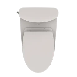 TOTO Nexus 1G Two-Piece Elongated 1.0 GPF Universal Height Toilet with CEFIONTECT and SS124 SoftClose Seat, WASHLET+ Ready, Colonial White, Vitreous China, MS442124CUFG#11