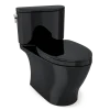 TOTO Nexus 1G Two-Piece Elongated 1.0 GPF Universal Height Toilet with SS124 SoftClose Seat, WASHLET+ Ready, Ebony, Vitreous China, MS442124CUF#51