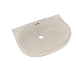 TOTO Oval 19-11/16" x 13-3/4" Undermount Bathroom Sink with CEFIONTECT, Sedona Beige, Vitreous China, LT546G#12