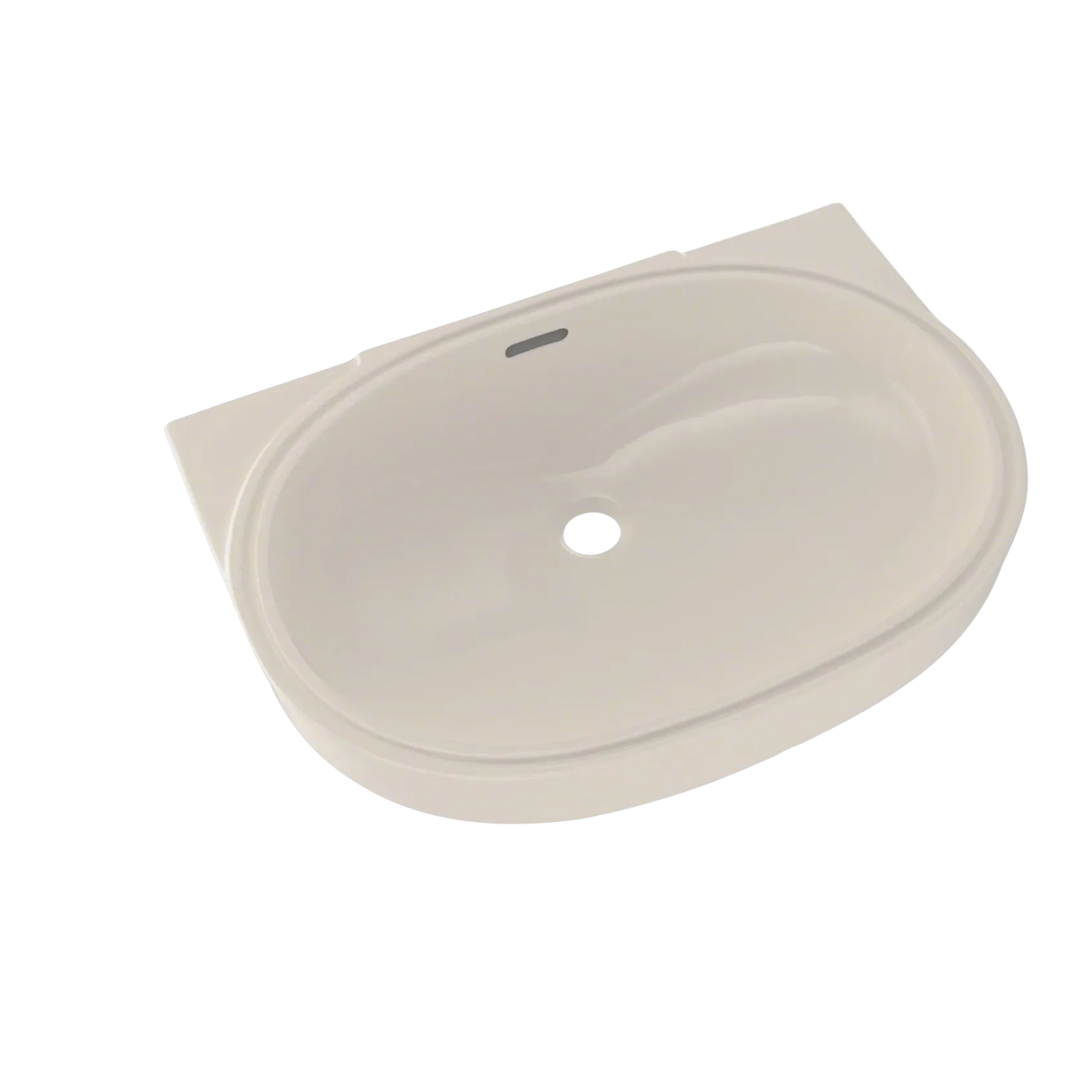 TOTO Oval 19-11/16" x 13-3/4" Undermount Bathroom Sink with CEFIONTECT, Sedona Beige, Vitreous China, LT546G#12