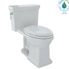 TOTO Promenade II 1G One-Piece Elongated 1.0 GPF Universal Height Toilet with CEFIONTECT, Colonial White, Vitreous China, MS814224CUFG#11
