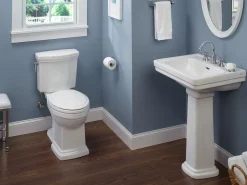 TOTO Promenade II 1G Two-Piece Elongated 1.0 GPF Universal Height Toilet with CEFIONTECT, Sedona Beige, Vitreous China, CST404CUFG#12
