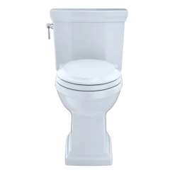 TOTO Promenade II One-Piece Elongated 1.28 GPF Universal Height Toilet with CEFIONTECT, Sedona Beige, Vitreous China, MS814224CEFG#12