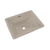 TOTO Promenade Rectangular Undermount Bathroom Sink, Bone, Vitreous China, LT533#03