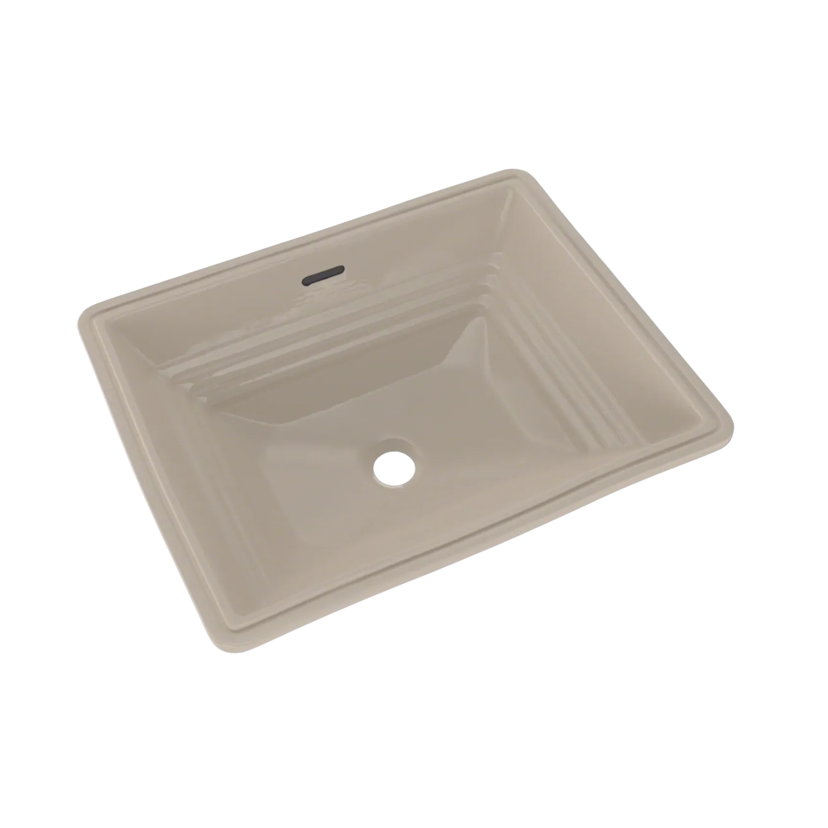 TOTO Promenade Rectangular Undermount Bathroom Sink, Bone, Vitreous China, LT533#03