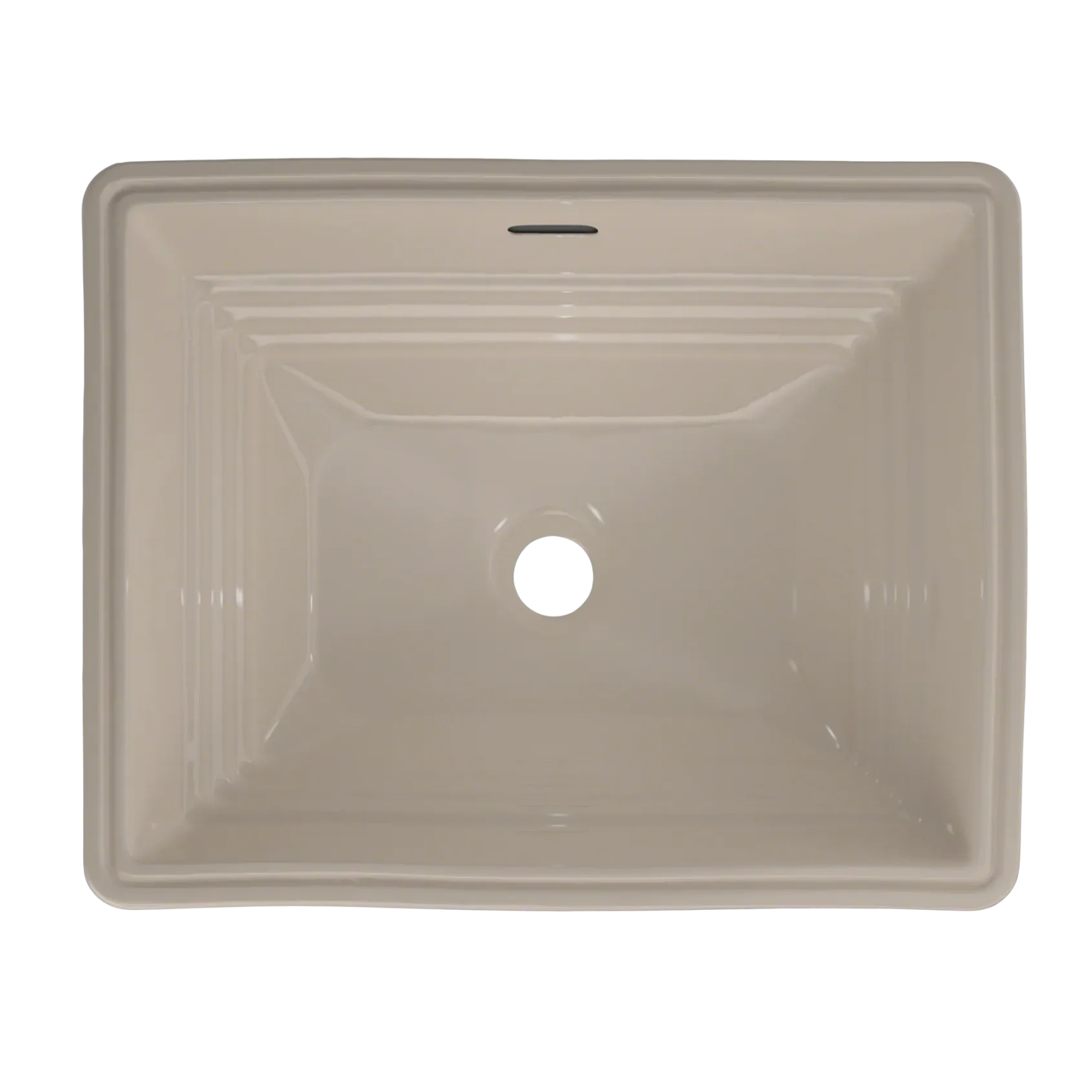 TOTO Promenade Rectangular Undermount Bathroom Sink, Bone, Vitreous China, LT533#03