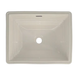 TOTO Promenade Rectangular Undermount Bathroom Sink, Sedona Beige, Vitreous China, LT533#12