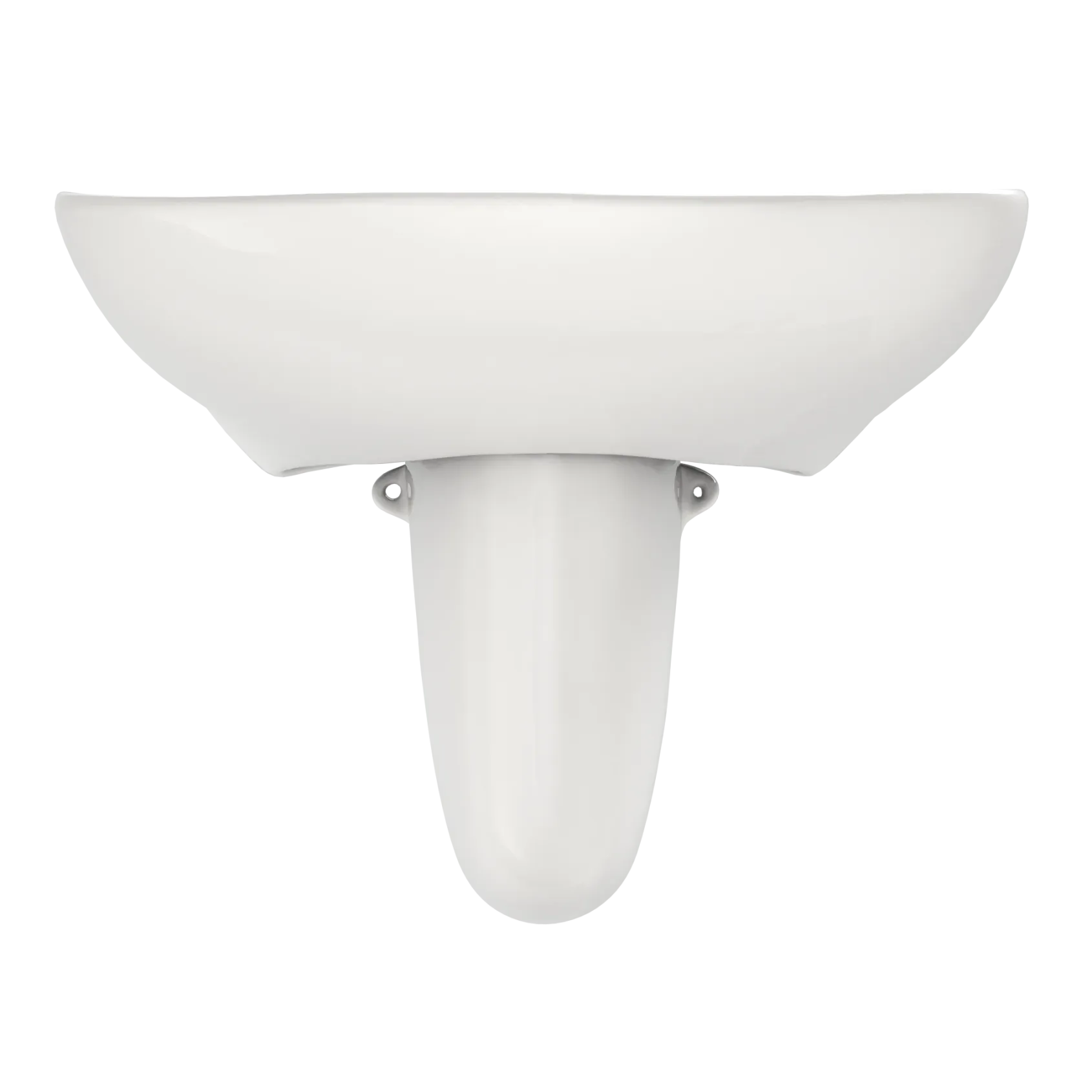 TOTO Prominence Oval Wall-Mount Bathroom Sink with CEFIONTECT and Shroud for 8 Inch Center Faucets, Colonial White, Vitreous China, LHT242.8G#11