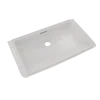 TOTO Rectangular Undermount Bathroom Sink with CEFIONTECT, Colonial White, Vitreous China, LT191G#11