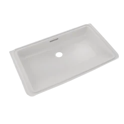 TOTO Rectangular Undermount Bathroom Sink with CEFIONTECT, Colonial White, Vitreous China, LT191G#11