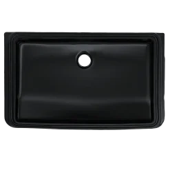 TOTO Rectangular Undermount Bathroom Sink, Ebony, Vitreous China, LT191#51